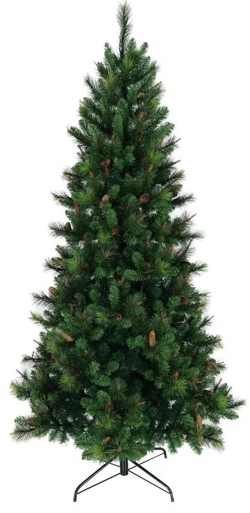 Albero di Natale artificiale PVC&AGHI verde H 180 cm x Ø 94 cm