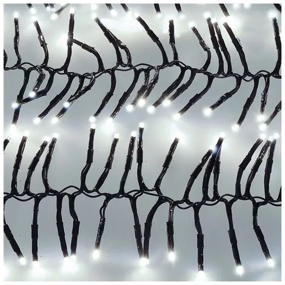 Solight 1V11-W - Catena natalizia LED 576xLED/8 funzioni 8m IP44 bianco freddo + TC