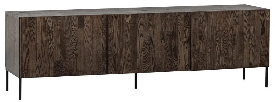 Mobile TV marrone in pino massiccio 180x56x46 cm Bono – WOOOD