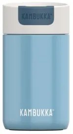 Tazza Thermos con Coperchio Kambukka Olympus Azzurro Acciaio inossidabile 300 ml