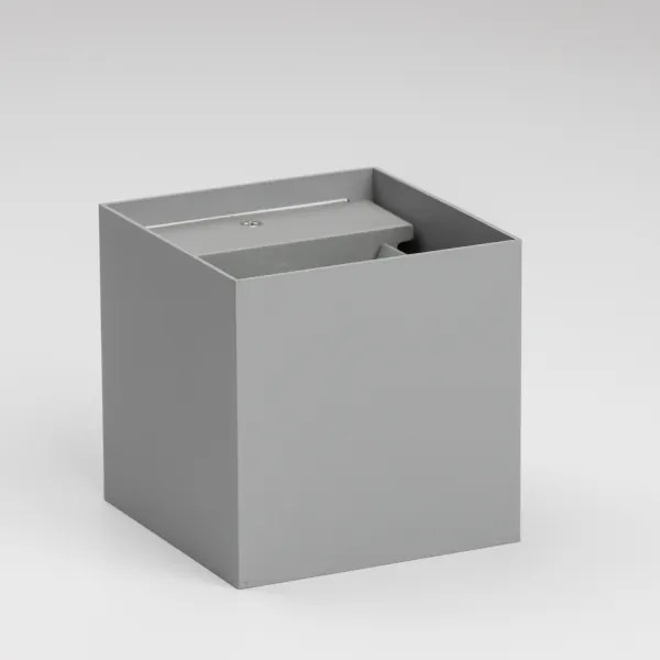 Brilagi - Applique a LED da esterno CUBE LED/6W/230V grigio IP54