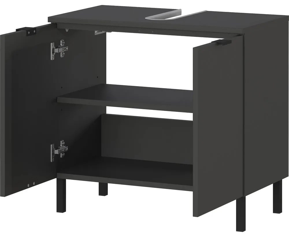 Mobile da lavabo antracite 60x56 cm Arcena - Germania