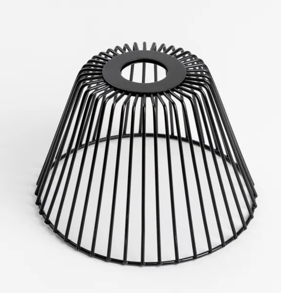 Brilagi - Lampadario LED a sospensione su cavo CERIA WIRE 1xE27/40W/230V Ø 21 cm nero