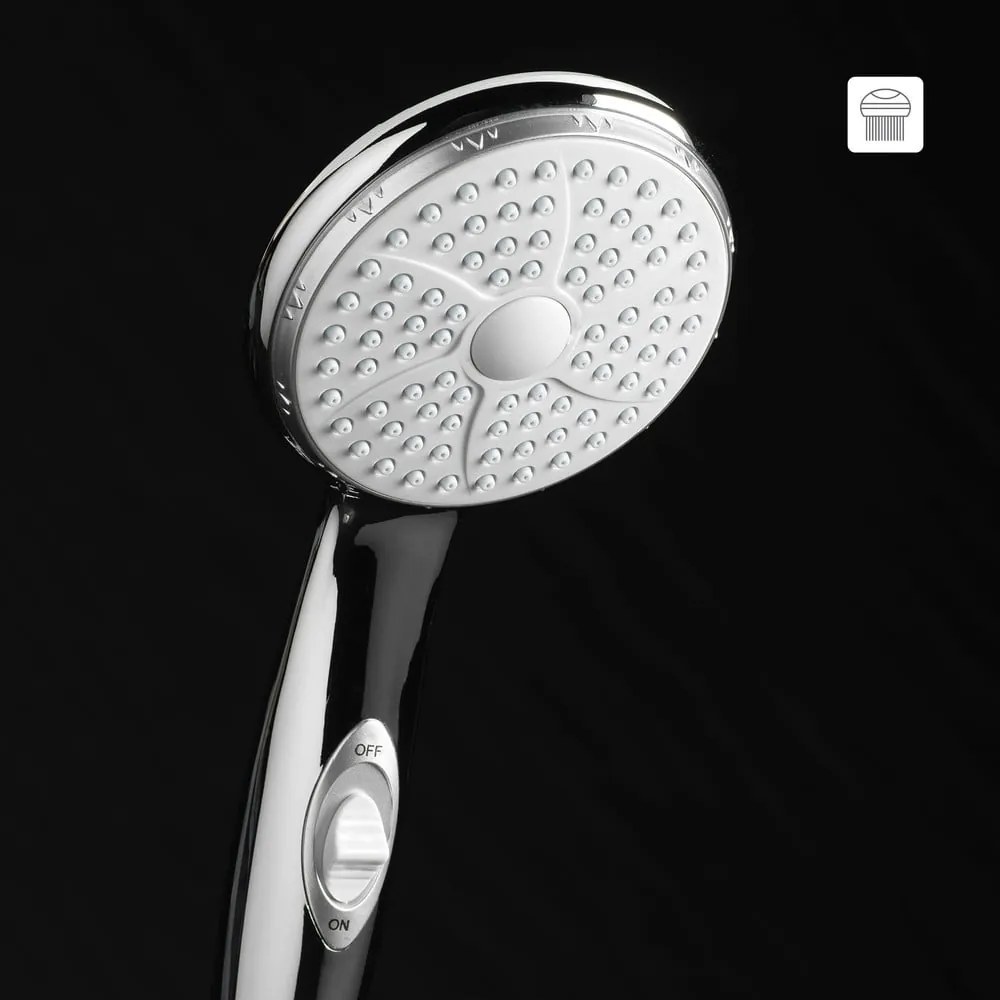 Soffione con tubo flessibile ø 10 cm Hydro - douceur d'intérieur