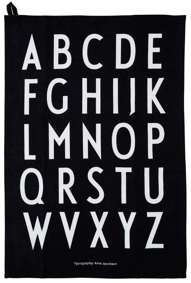 Asciugamani in cotone in set da 2 40x60 cm - Design Letters