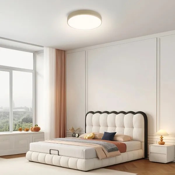 Brilagi - Lampada LED dimmerabile POOL LED/36W/230V 3000-6000K Ø 30 cm beige + telecomando