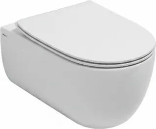Vaso WC sospeso OLYMPIA CERAMICA best, sedile incluso P 53 x L 36 cm bianco opaco