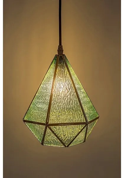 Rabalux 72244 - Lampadario a sospensione con filo NORAH 1xE14/40W/230V blu/oro