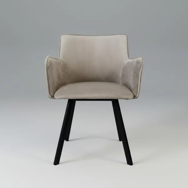 Sedia da pranzo AMELIA taupe