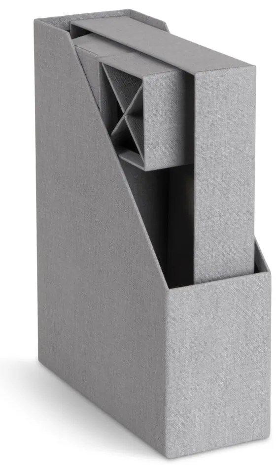 Set di organizer in cartone 4 pz Hugo Canvas Paper Laminate – Bigso