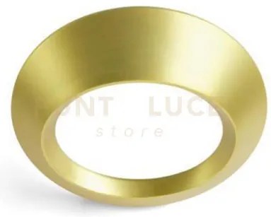 Olo applique a parete oro spazzolato a led  3000k 3300lm 33w in all...