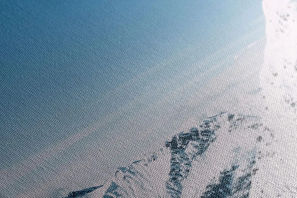 Stampa su tela – Catena montuosa innevata