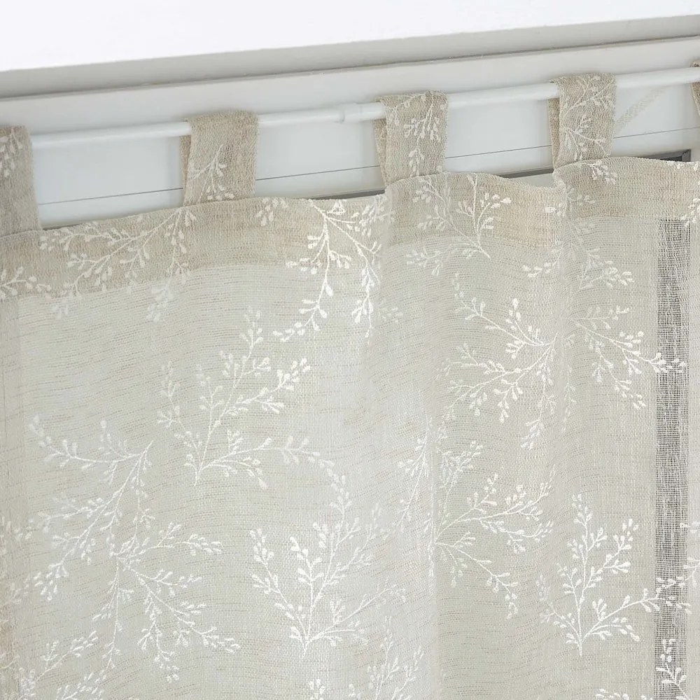 Set di 2 tende in voile marrone chiaro 60x90 cm Karla - douceur d'intérieur