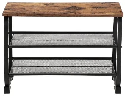 Scarpiera DAVOR marrone/nera