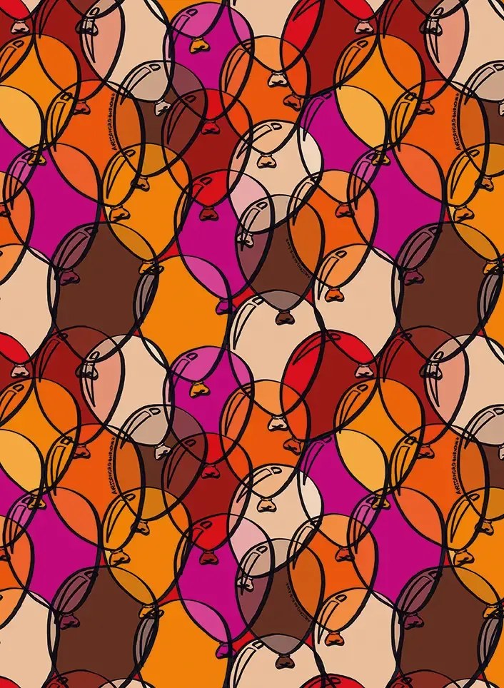 Jannelli & Volpi Carta da parati Balloons - 25524