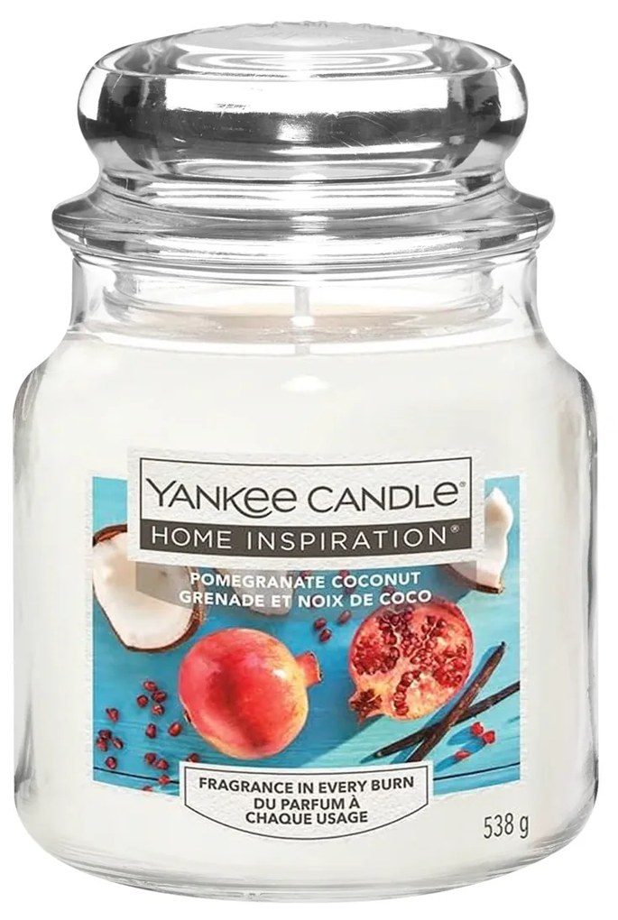 Pomegranade Coconut, candela in giara piccola Yankee Candle