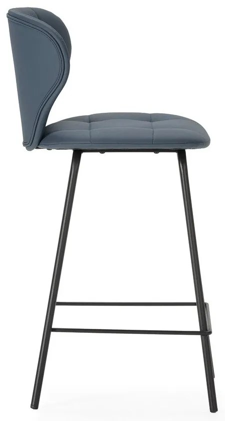 Set di sgabelli da bar grigio scuro 2 pz (altezza seduta 67 cm) Maura - Marckeric