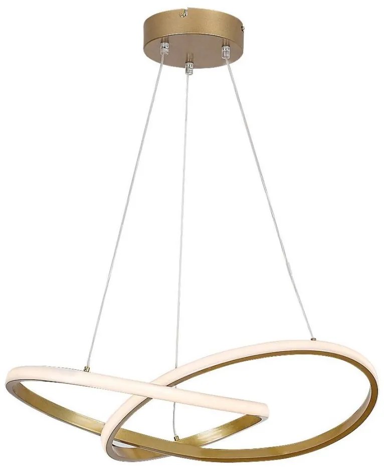 Rabalux 72215 - Lampadario LED a sospensione con filo CASTIEL LED/36W/230V 3000K oro