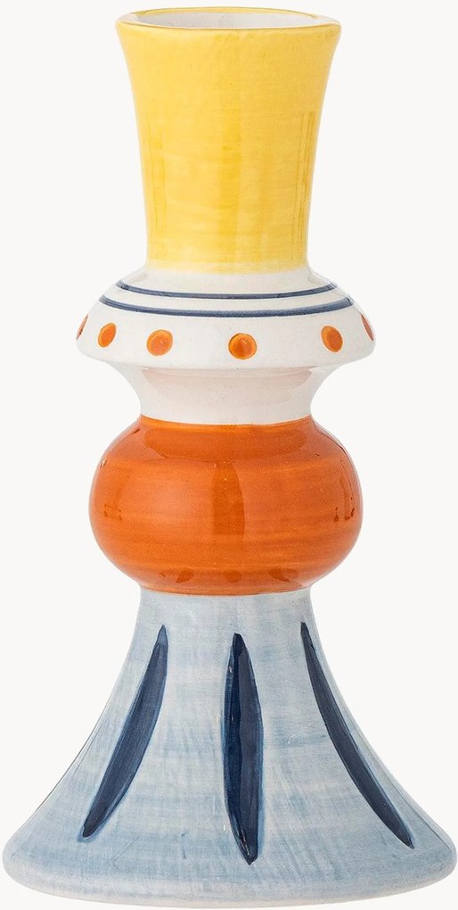 Vaso decorativo dipinto a mano Kairi, alt. 14 cm