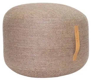 Mochi Pouf Ø50 Brown - Hübsch