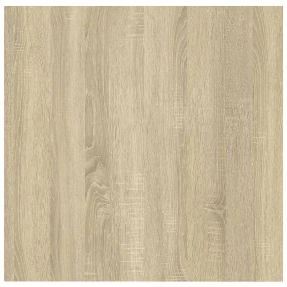 Comodino rovere sonoma 30,5x30x30 cm in truciolato