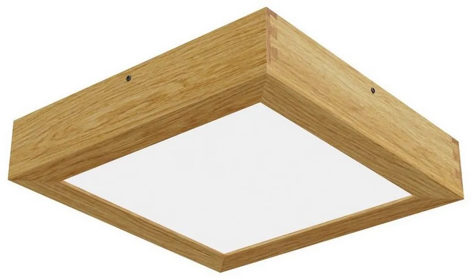 APLED - Plafoniera LED QUADRA LED/24W/230V quercia