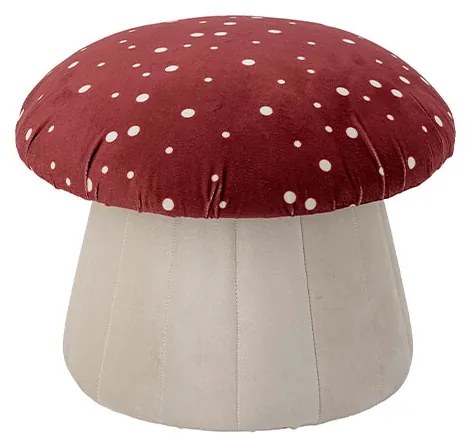 Bloomingville - Lue Pouf Red Bloomingville