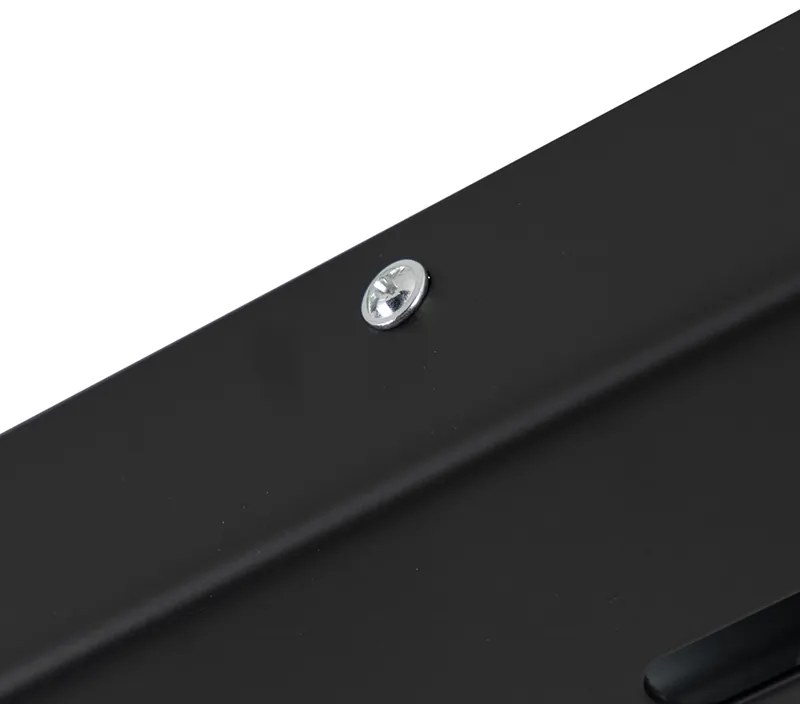 Placca da soffitto nera 120 cm per 2