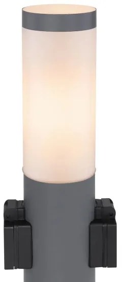 Globo 3158AK - Lampada da esterno con 2 prese BOSTON 1xE27/23W/230V IP44