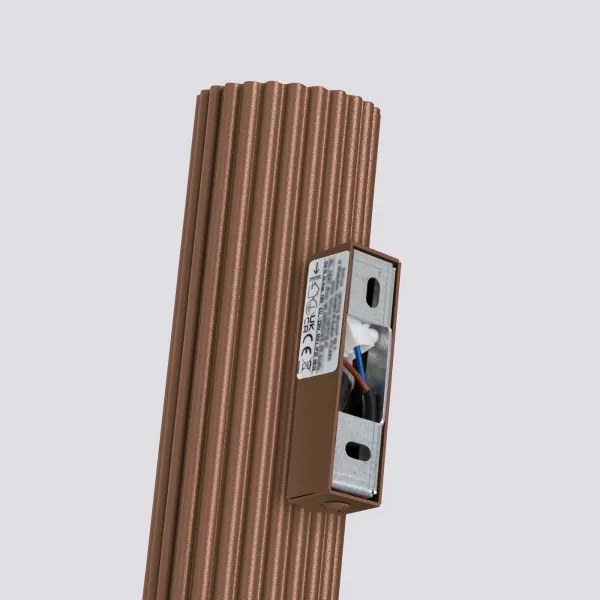 Brilagi - Applique LED CRESTO 2xGU10/10W/230V 30 cm marrone