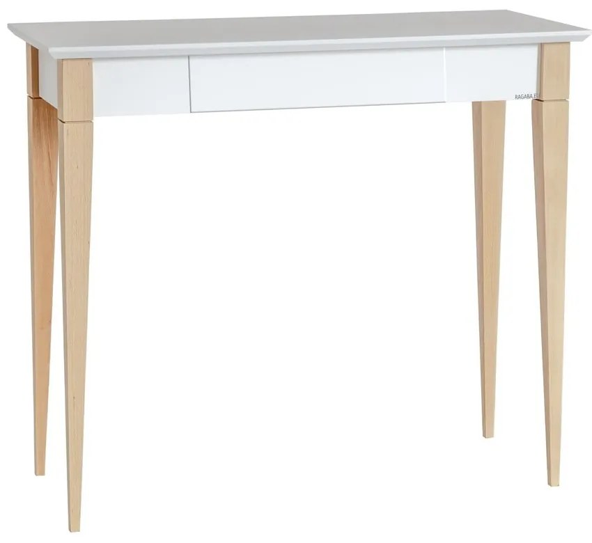 Tavolo da lavoro bianco, lunghezza 85 cm Mimo - Ragaba