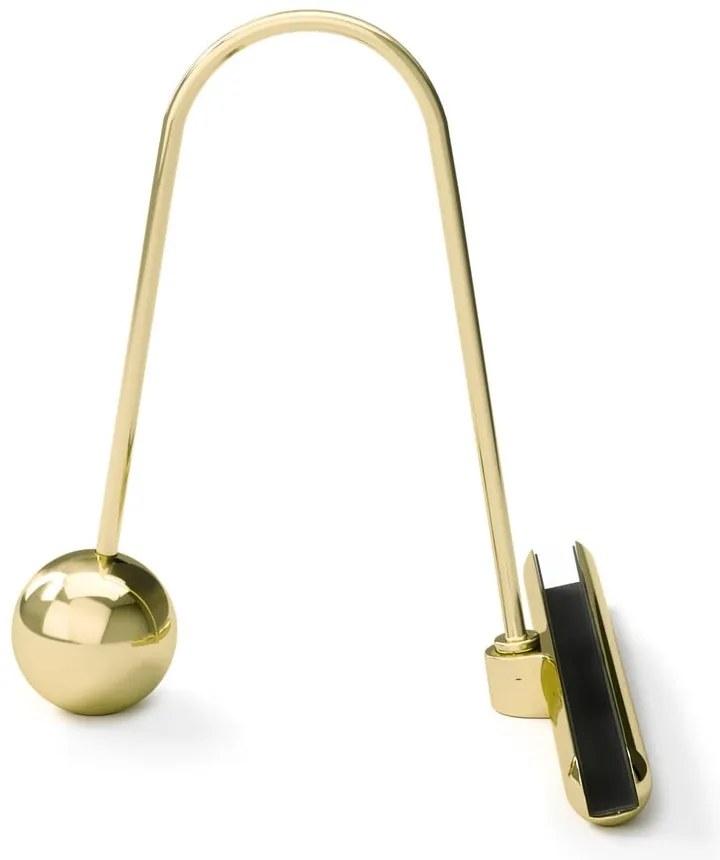 Cornice dorata in vetro verticale con sostegno 19x23 cm Flute – Umbra