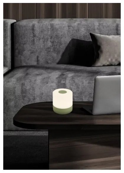 Briloner 7461019 - LED Lampada da tavolo ricaricabile dimmerabile LED/2W/5V IP44 verde