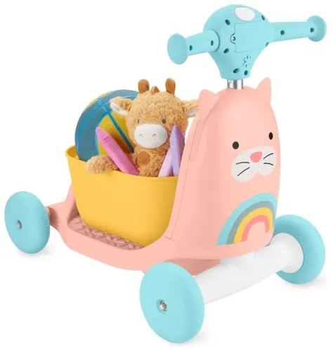 Skip Hop - Bici a spinta 3in1 ZOO gatta 3xAAA