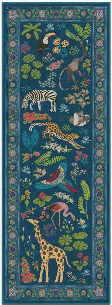 Passatoia lavabile a pelo corto Jingle By Iris Apfel