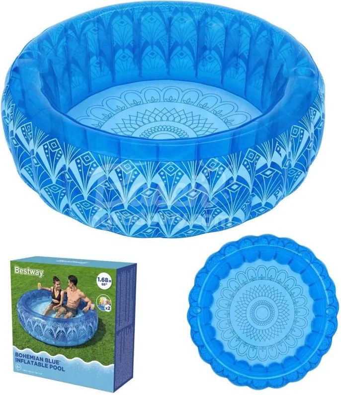 Piscina gonfiabile per bambini 168x53cm Bestway 54479