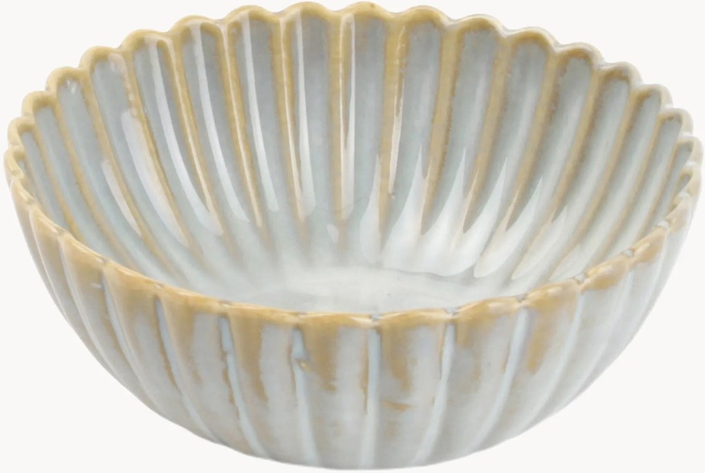 Set di 4 ciotole per salse in porcellana Lotus