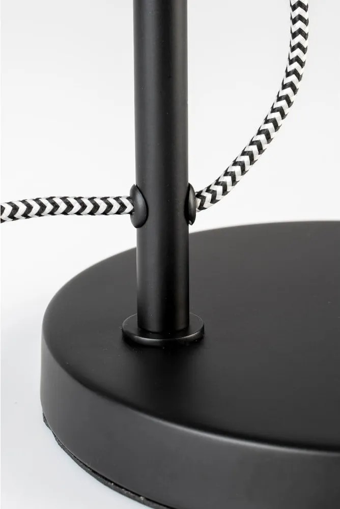 Lampada da tavolo nera Landon - White Label