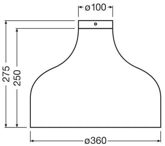 Ledvance - Plafoniera DECOR CARDBOARD 1xE27/15W/230V diametro 36 cm