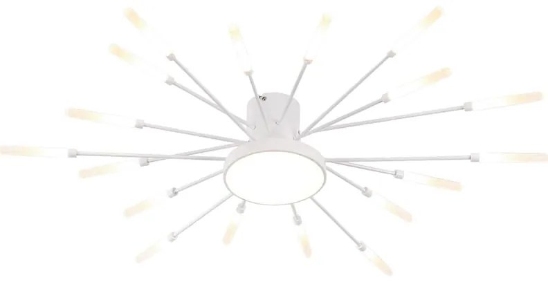 Plafoniera LED Sole Ø 80 cm bianco IP20 cct da bianco caldo a bianco freddo con regolazione di temperatura, 2070 lumen NOVECENTO