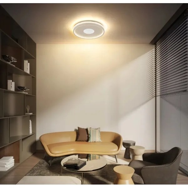 Globo 48563-30S - Lampada da soffitto LED dimmerabile SHIRLEY 30W/230V 2700-6500K Ø 41 cm + telecomando