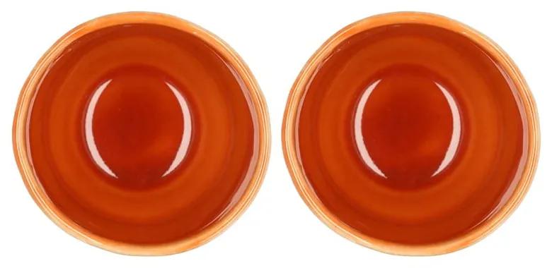 Tazze da espresso in gres arancione in set da 2 80 ml Styles - Villa Collection