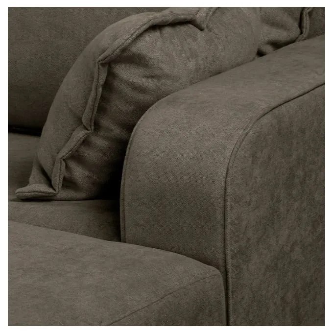 Divano angolare marrone (angolo destro) Beata - Ropez