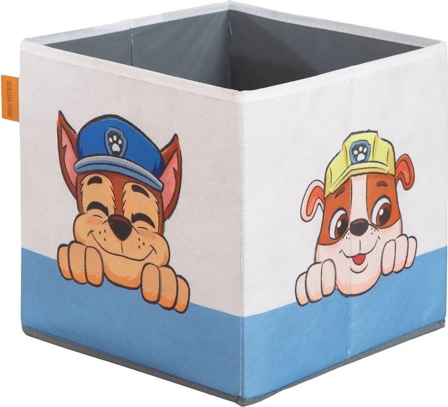 Set di organizer per giochi da bambino in tessuto 2 pz 27x27x27 cm Paw Patrol – Roba