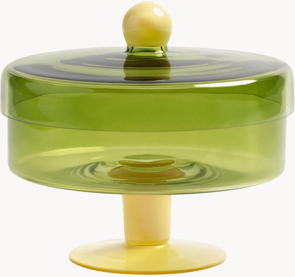 Barattolo in vetro fatto a mano Duo