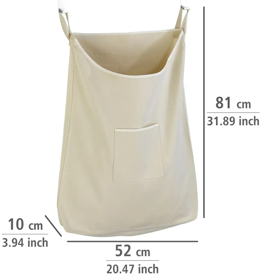 Porta Cesto per biancheria, 65 l Canguro - Wenko