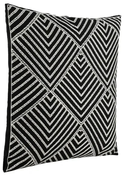Eglo 420005 - Cuscino decorativo CHEVERY 45x45 cm nero/bianco