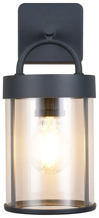 Illuminazione esterna da parete (altezza totale 29 cm) Almeria – Reality