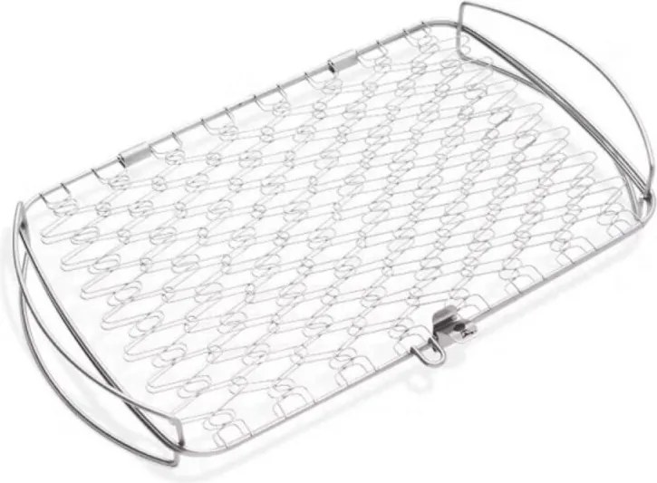 Graticola da pesce in acciaio inox grande 46x28CM -6471 - Weber
