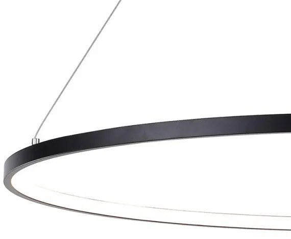 Zuma Line PEN89424-90BK - Lampadario a sospensione LED su cavo HORIK LED/40W/230V 3000/4000/6000K